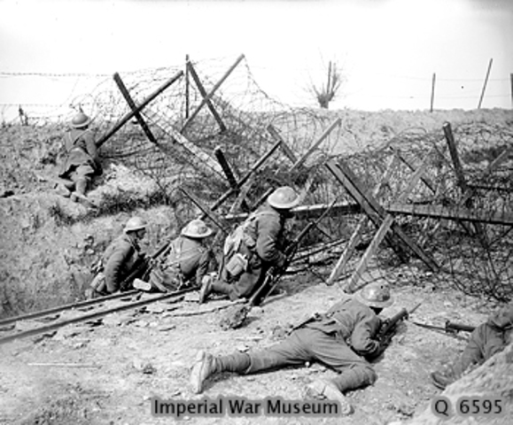 Germany started an offensive in Flanders.