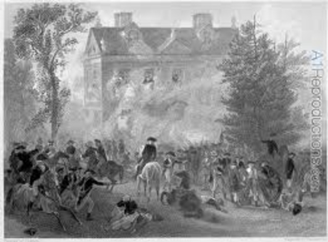 The Battle of Germantown.