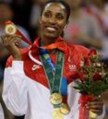Lisa Leslie won an Olympic Gold Medal