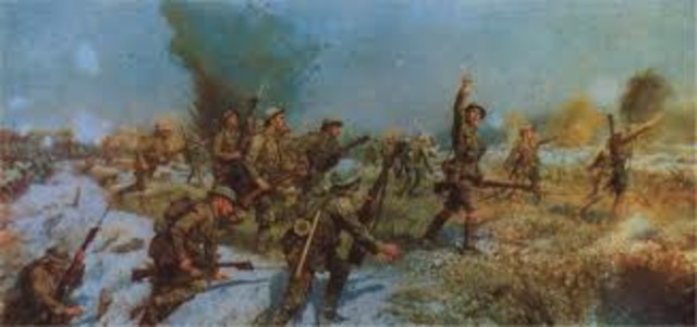 Britian and germany fight