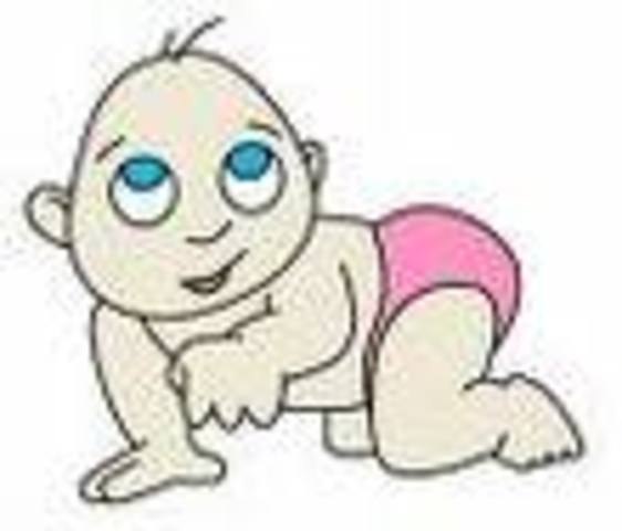 Tim's youngest sister, Sandra was born