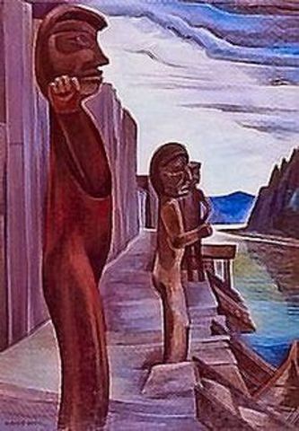 Painting: Blunden Harbour