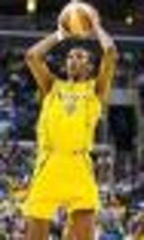 Lisa Leslie was accepted to play for her first WNBA team for the L.A Sparks