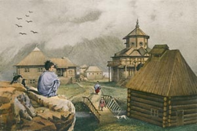 Settlement of Russia