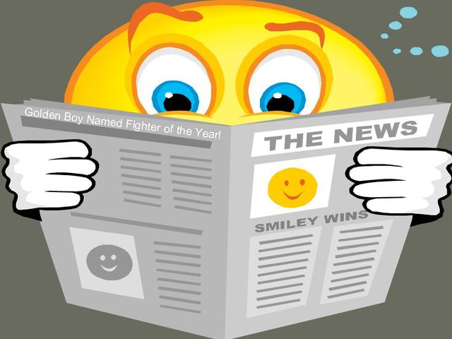 De La Hoya the fighter of the year