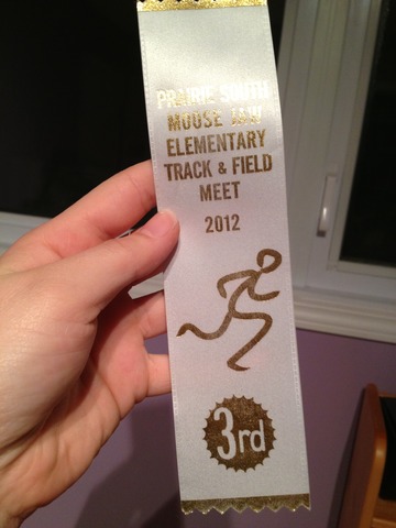 Placed 3rd in 800m at Track and Field Cities