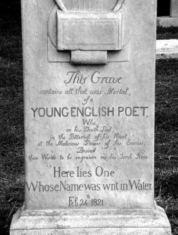 John Keats dies of tuberculosis