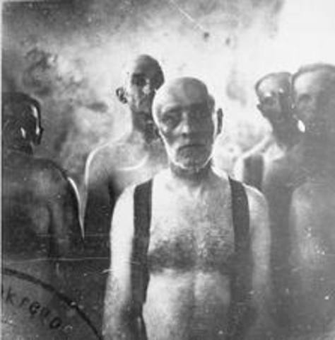 The Chelmno death camp opens near Lódz, Poland and the first gassing of victims in mobile gas vans occurs.