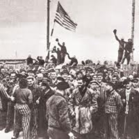 The Soviet army liberates Auschwitz.