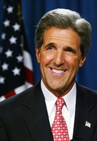 President George W. Bush wins reelection over Democratic Senator John Kerry from Massachusetts.