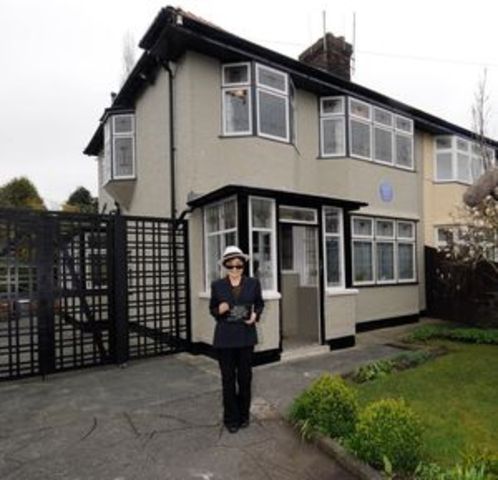 Born in Liverpool, England