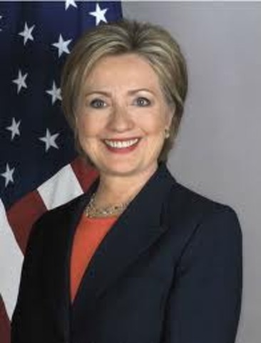 Hillary Rodham Clinton is the first  " former first lady"  to win public office