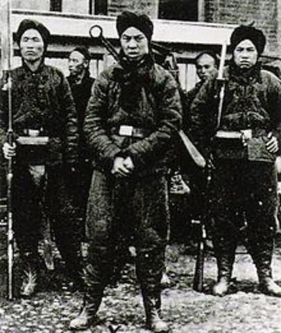 Boxer Rebellion in China