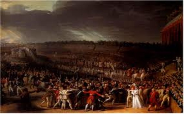 La fête de la fédération