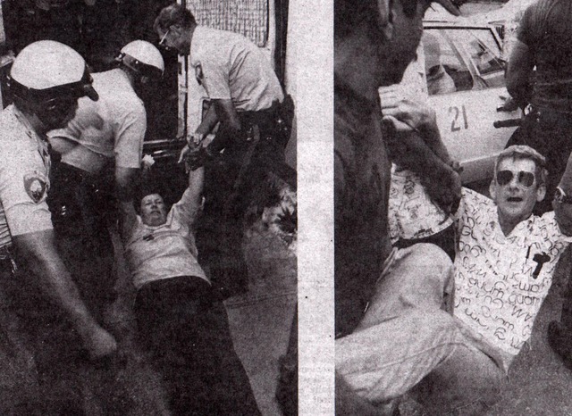 Sit in staged; 61 arrested