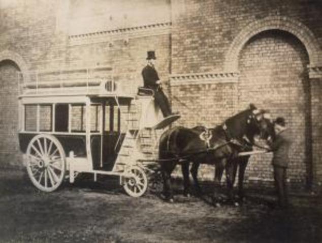 A Road Car company horse bus.