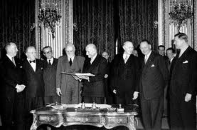 Deutschland tritt der Montanunion bei