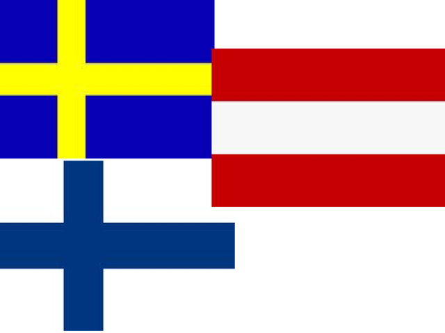 Beitritt von Schweden, Finnland und Österreich