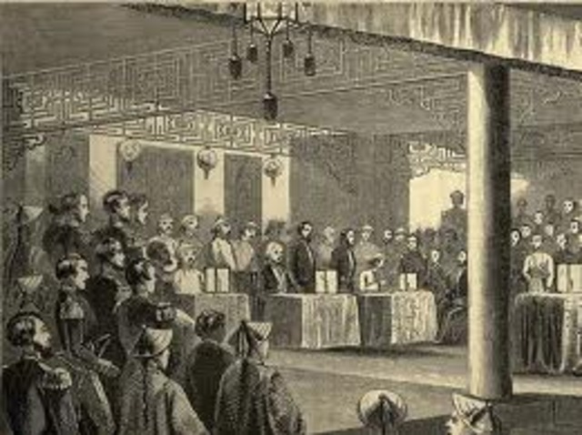 The English civil war ends