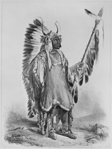 A spot where the expedition experiened a peaceful trade exchange with a native tribe