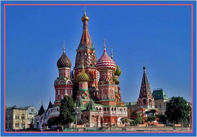 IGLESIA DE SAN BASILIO RUSIA