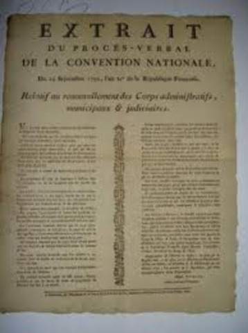 Proclamation de la république