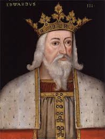 Edward II abdicated throne; Edward III King