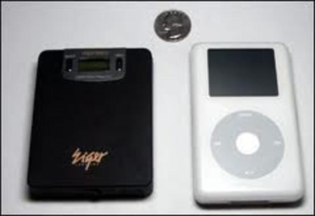 first mp3 player created- before mp3 patent was patented but nt secure.- secure from other countries ( a.k.a., the U.S.)