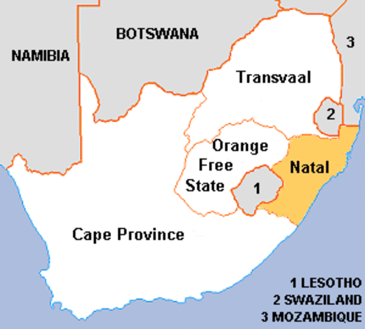 In Natal, Britain defeats Zulus