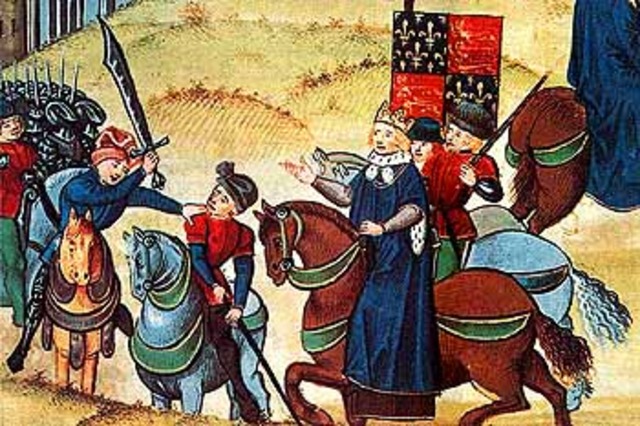 Peasant's Revolt against poll tax occurred