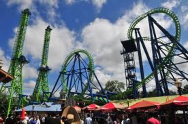 Rode every ride at six flags