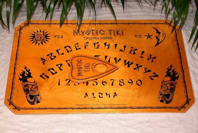 The developement of the Ouija Board game