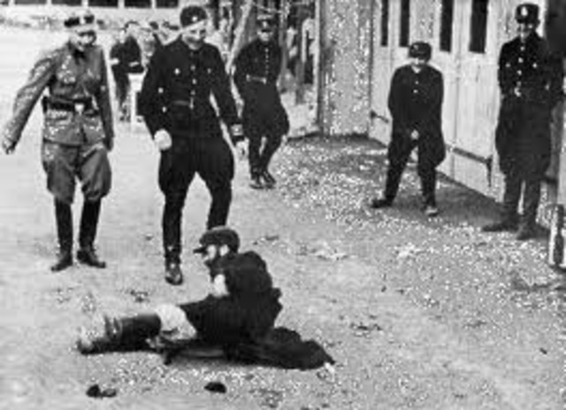 16	Jews in the Warsaw ghetto initiate resistance to deportation by the Germans to the death camps.