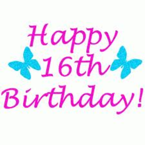 16th birthday