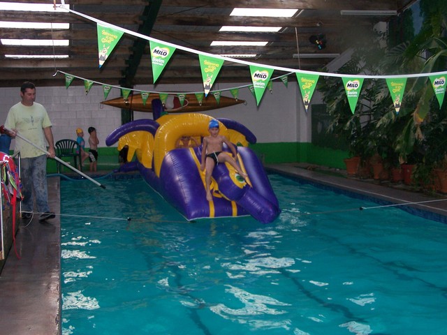 My friend Nathans Birthday at some pool i dont remember?