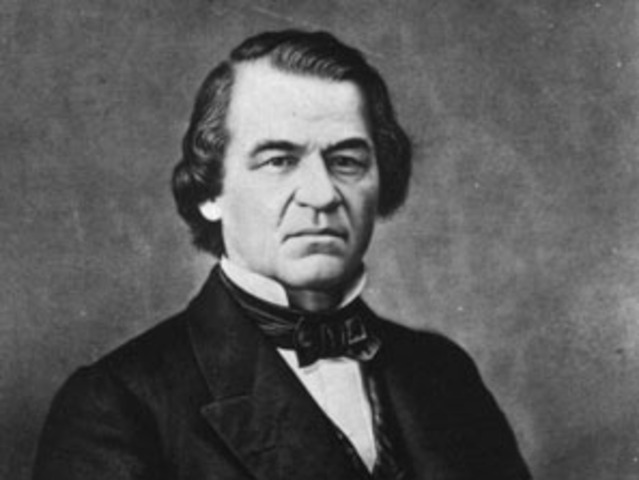 President Andrew Johnson Impeached