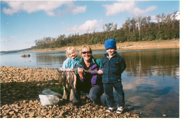 my first trout fishing trip