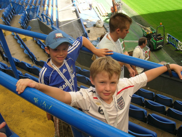 First trip to Stamford bridge