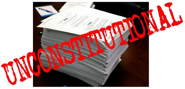 Unconstitutional!