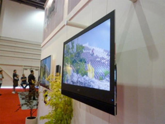 Televisor más delgado del mundo (6,5 mm)