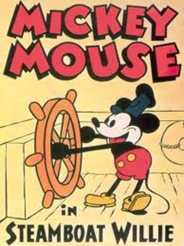 The First Mickey MouseCartoon “Steam boat Willie” Premiers