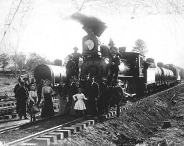 First Passenger Railway Built