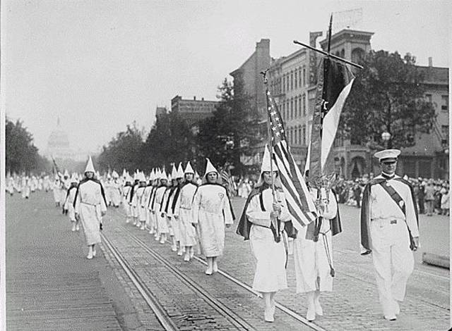 KKK Marches on Washington