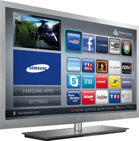 Samsung y Yahoo llevan la Internet a la televisión 2008