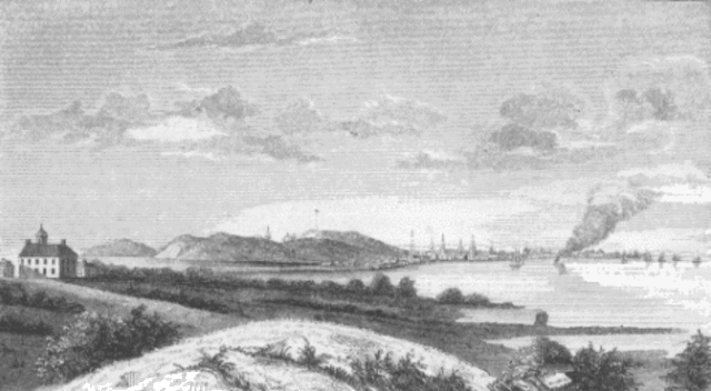 America drives the British out of Boston