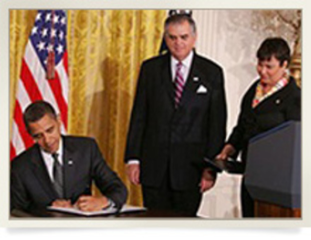 President Obama signs National Alzheimer's Project Act into law