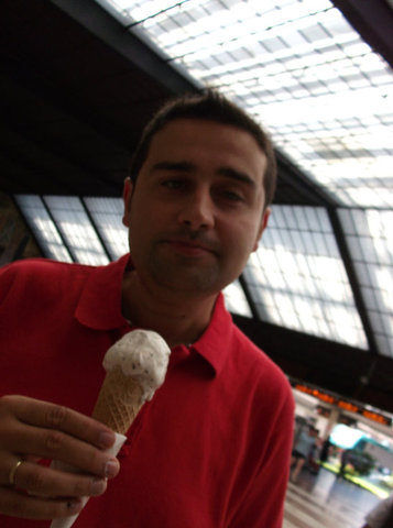 primer helado en Venecia