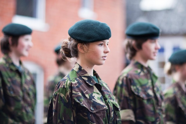 Girls were admitted to all areas