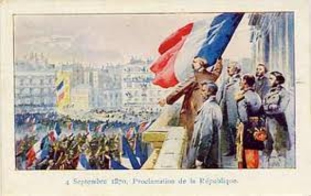 Proclamation de la République