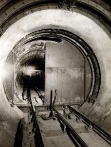 Tunnel Floodgate At Strand